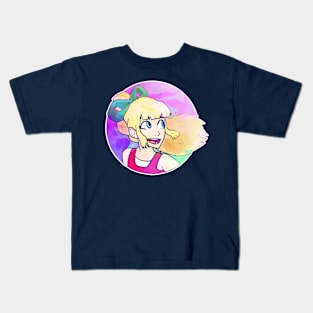 Vaporwave-Inspired Roll Kids T-Shirt